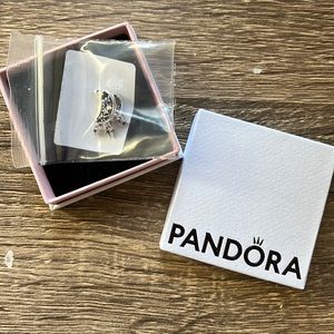 Pandora Star and Crescent Moon Charm